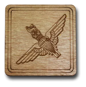 REGIMENT WOODEN COASTER Silvermans