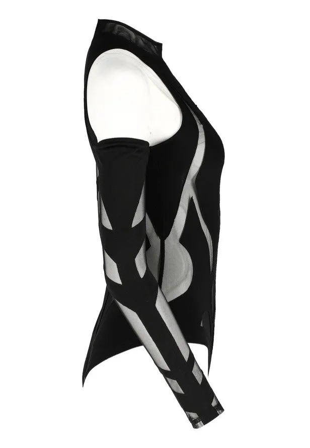 Restyle - Fierce Temptation With Gloves Black - Body