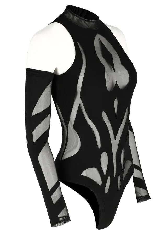Restyle - Fierce Temptation With Gloves Black - Body
