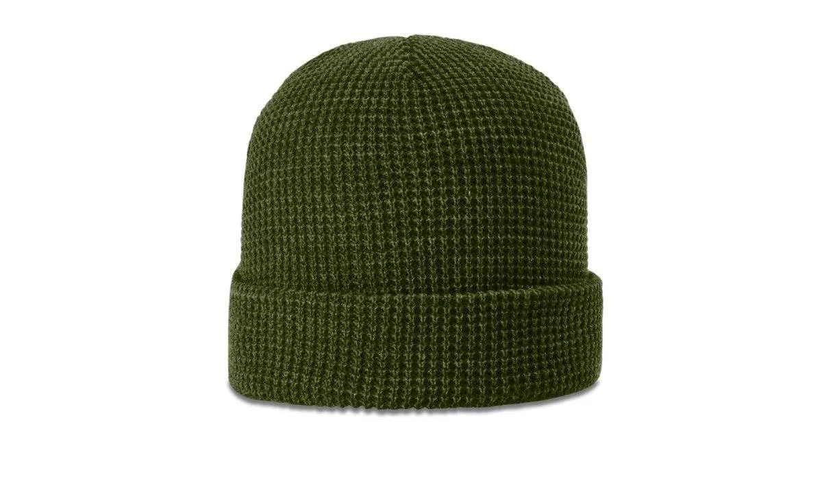 Richardson Waffle Knit Beanie W/ Cuff
