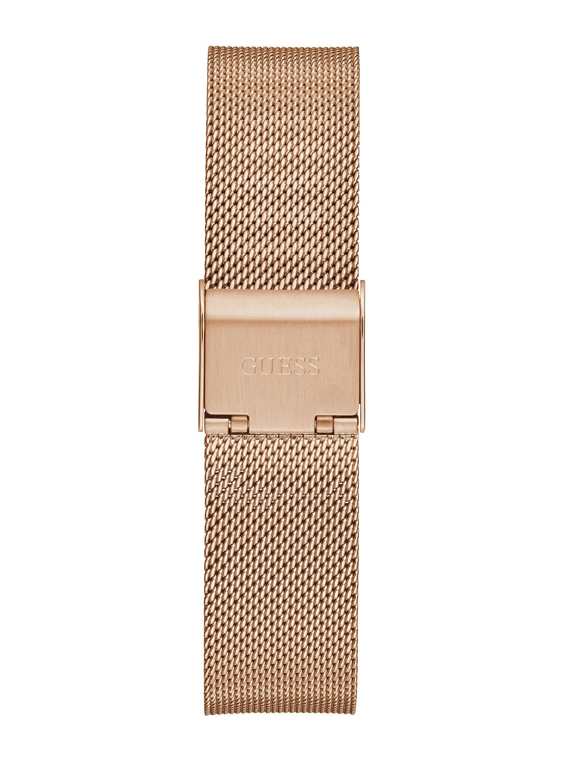 Rose Gold Iconic Crystal Mesh Watch Guess