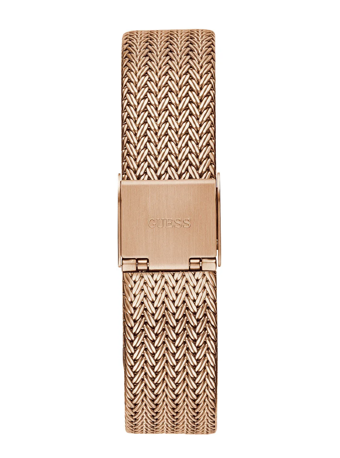 Rose Gold Soiree Mesh Watch Guess