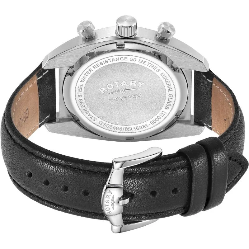 Rotary Avenger Sport Black Strap Mens Watch GS05485-65