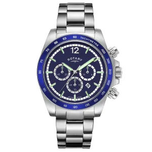Rotary Henley Chronograph Stainless Steel Mens Watch GB05440/05