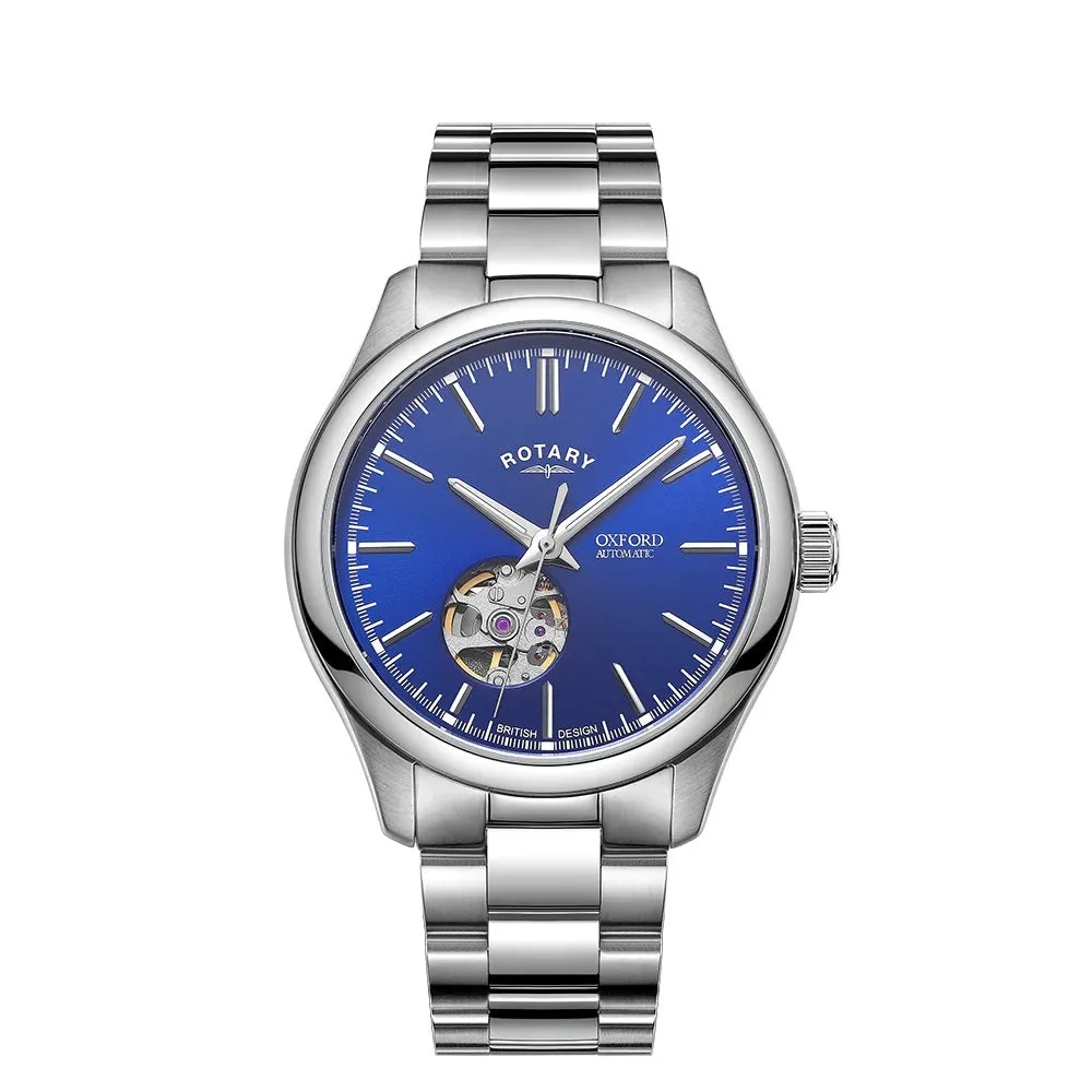 Rotary Oxford Automatic Blue Dial Mens Watch GB05095/05