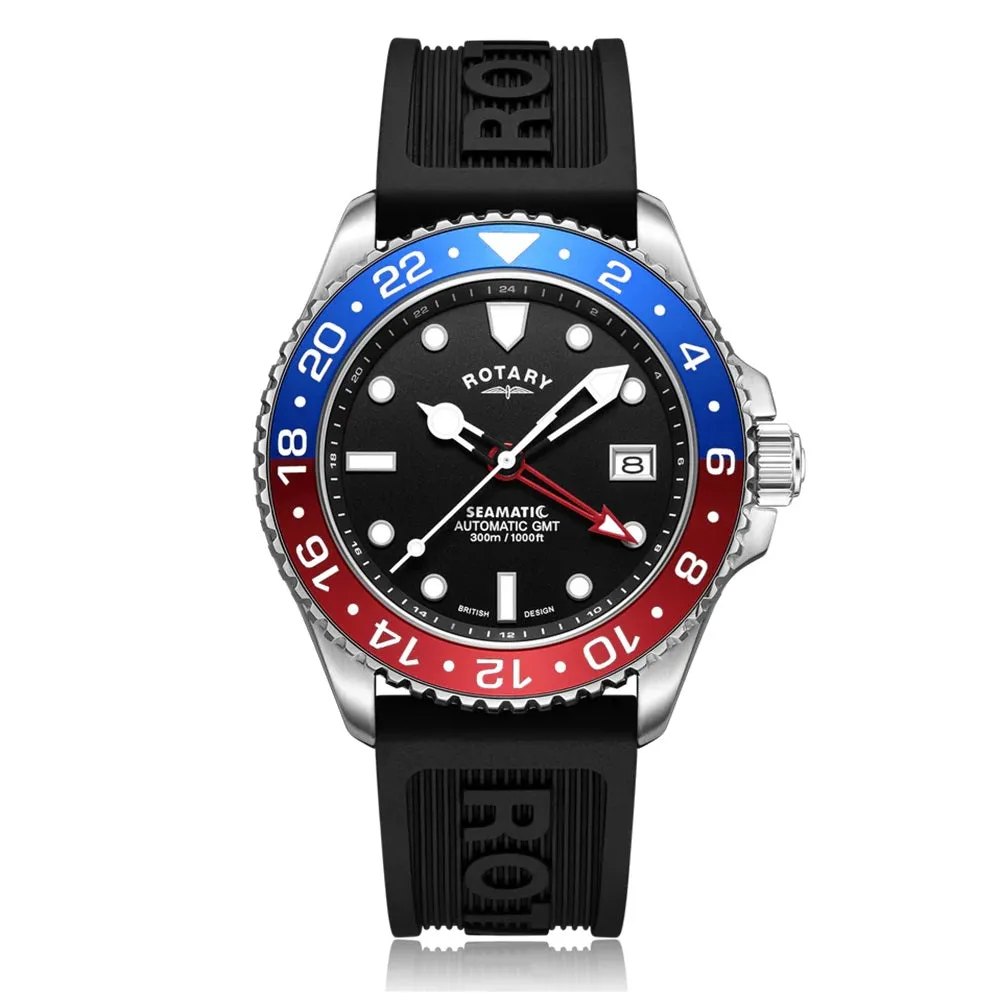 Rotary Seamatic Automatic GMT Mens Watch GS04378/95