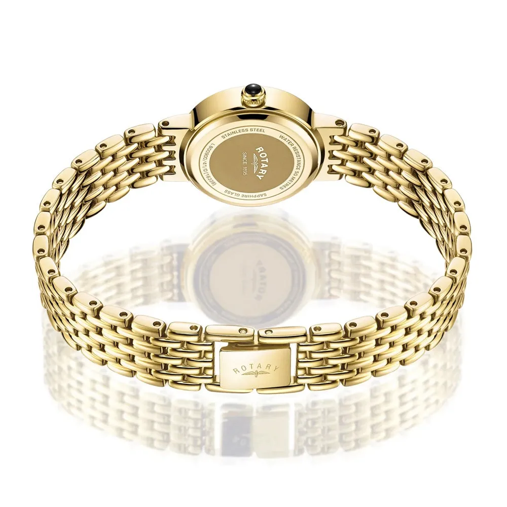 Rotary Traditional Diamond Set Ladies Watch LB00900/41/D