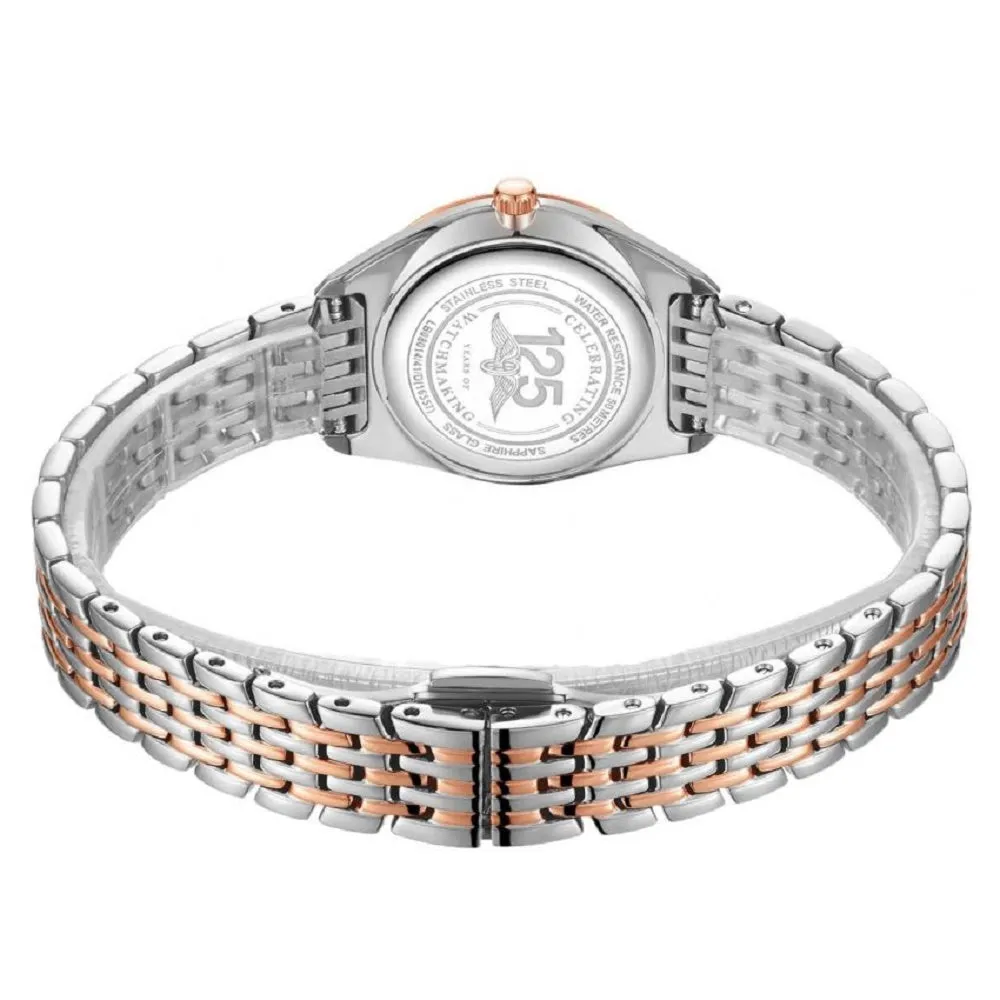 Rotary Ultra Slim Diamond Set Ladies Watch LB08012/14/D