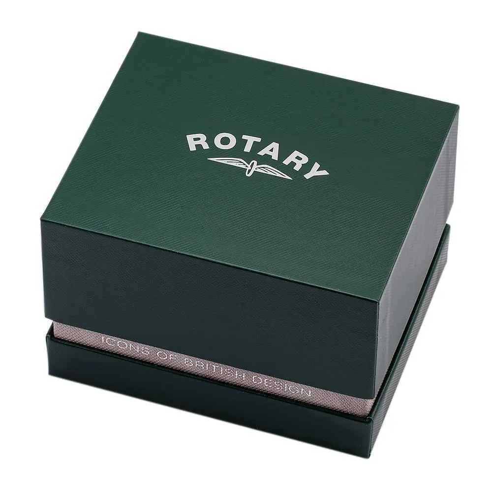 Rotary Ultra Slim Stainless Steel Mens Watch GB08010/01