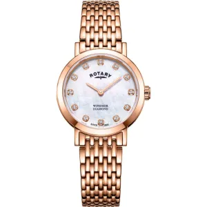 Rotary Windsor Diamond Set Ladies Watch LB05304/41/D