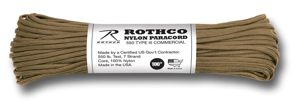 ROTHCO 550 PARA CORD Silvermans