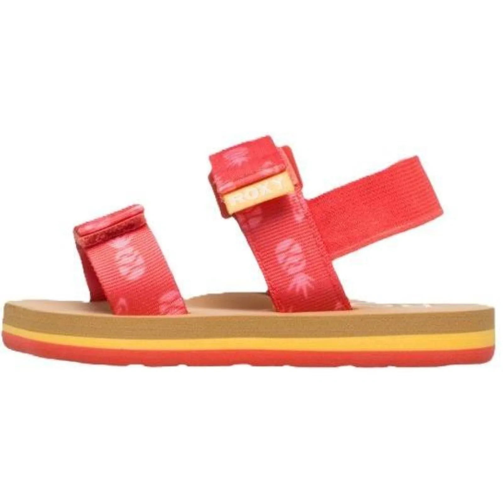 Roxy Infant Kids Cage Strappy Floral Flip Flops Sandals
