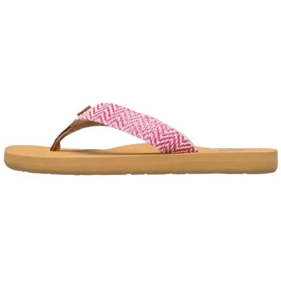 Roxy Kids Porto Raffia Flip Flops