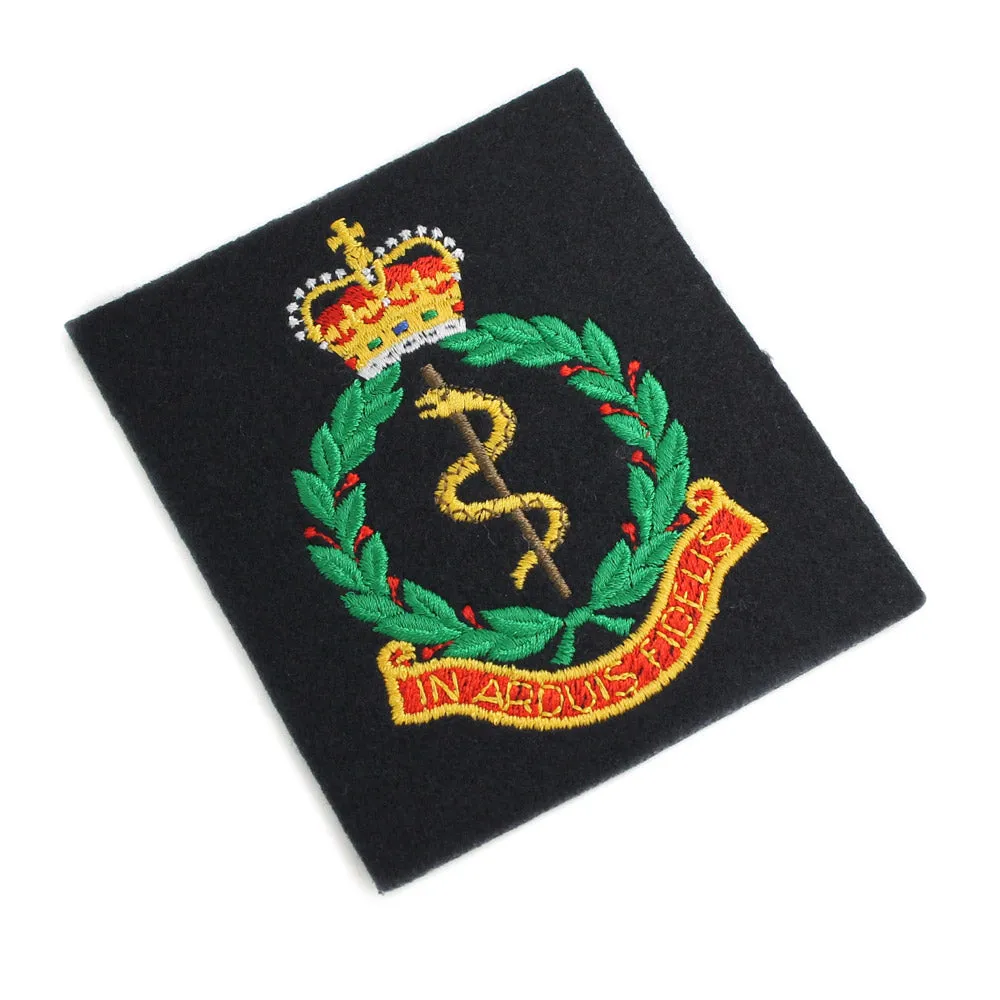 ROYAL ARMY MEDICAL CORPS BLAZER BADGE Silvermans