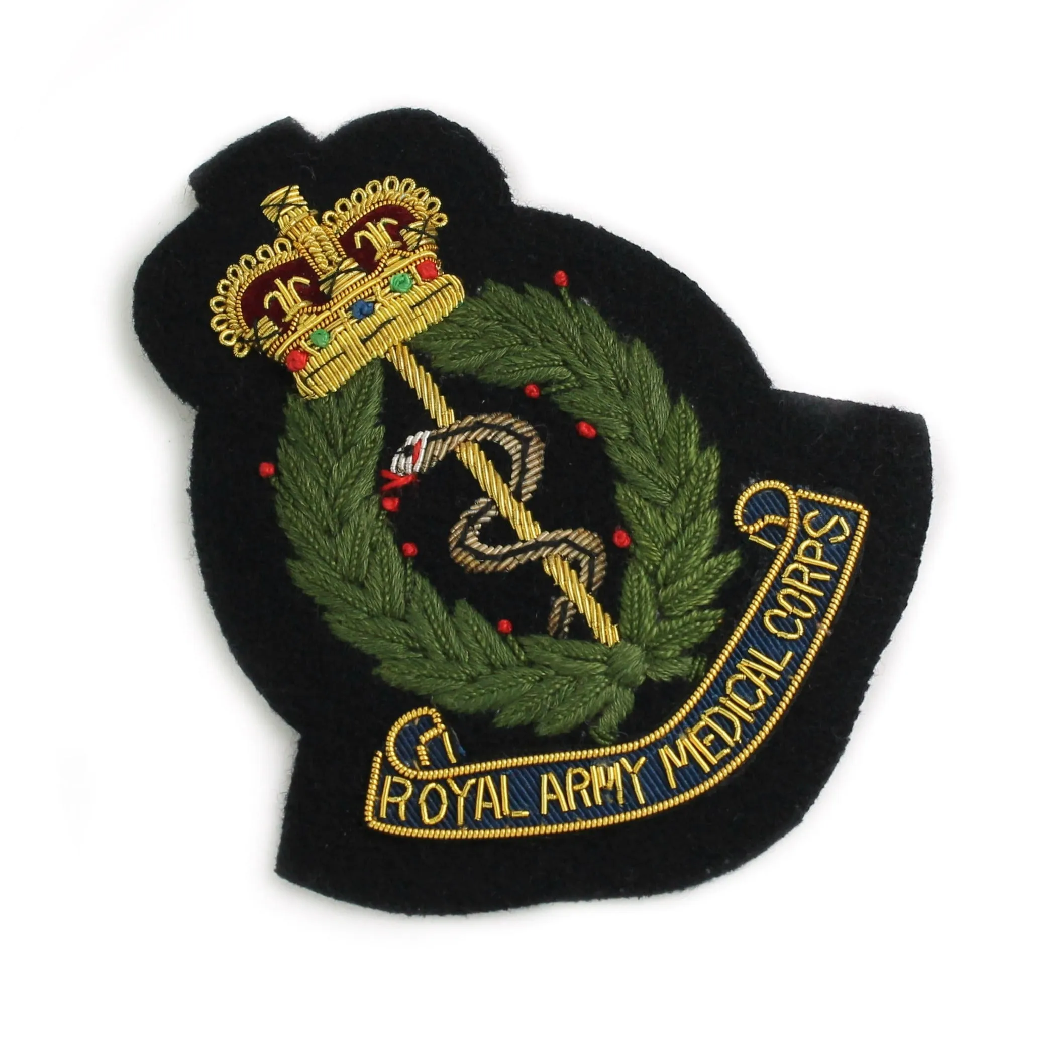 ROYAL ARMY MEDICAL CORPS BLAZER BADGE Silvermans