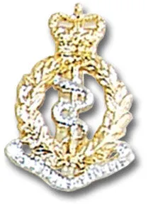 ROYAL ARMY MEDICAL CORPS CAP BADGE Silvermans