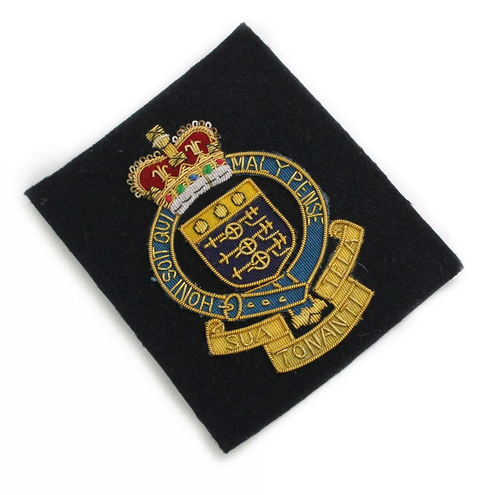 ROYAL ARMY ORDNANCE CORPS BLAZER BADGE Silvermans