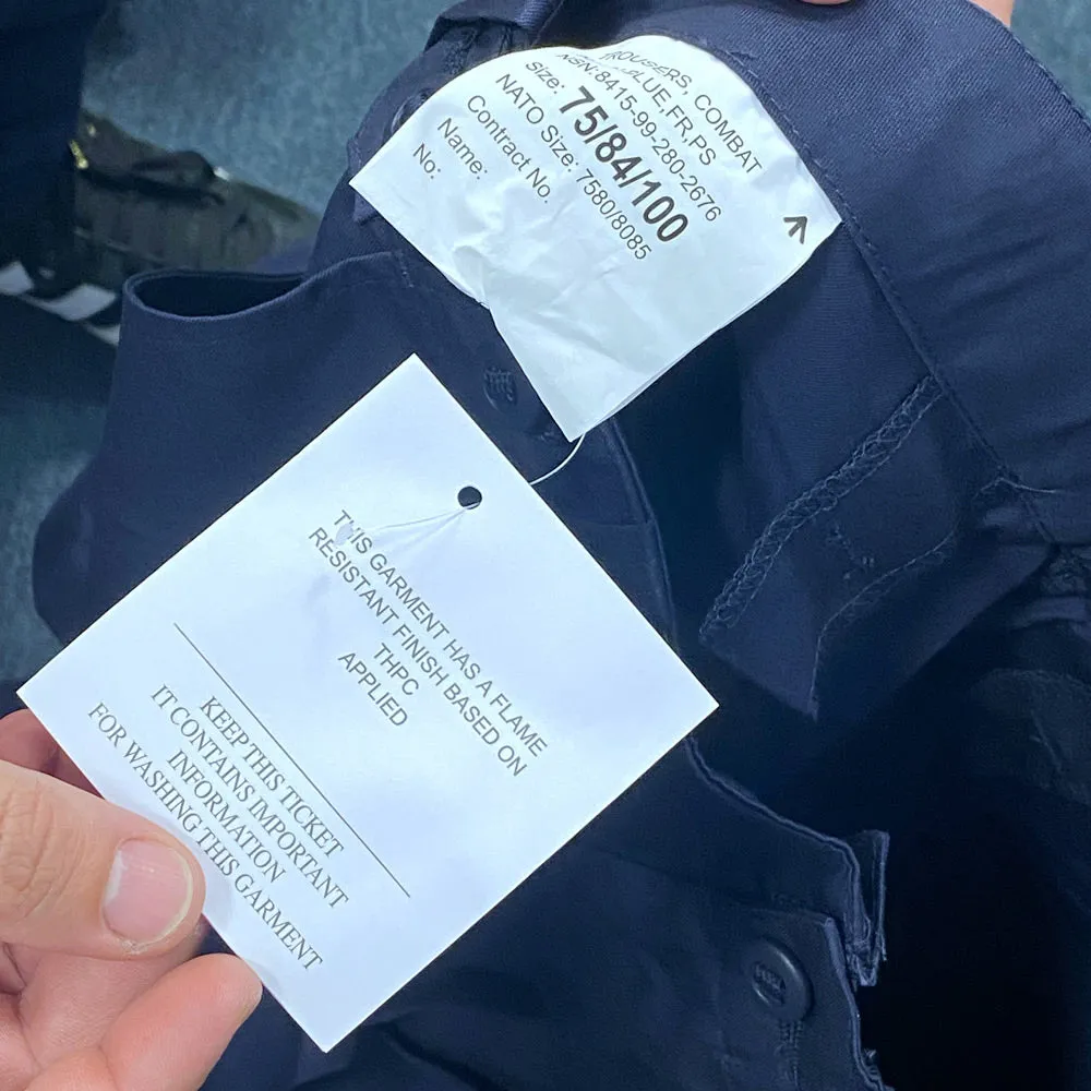 ROYAL NAVY PCS ISSUE COMBAT TROUSERS Silvermans