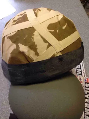 RUBBER BALLISTIC HELMET BAND Silvermans