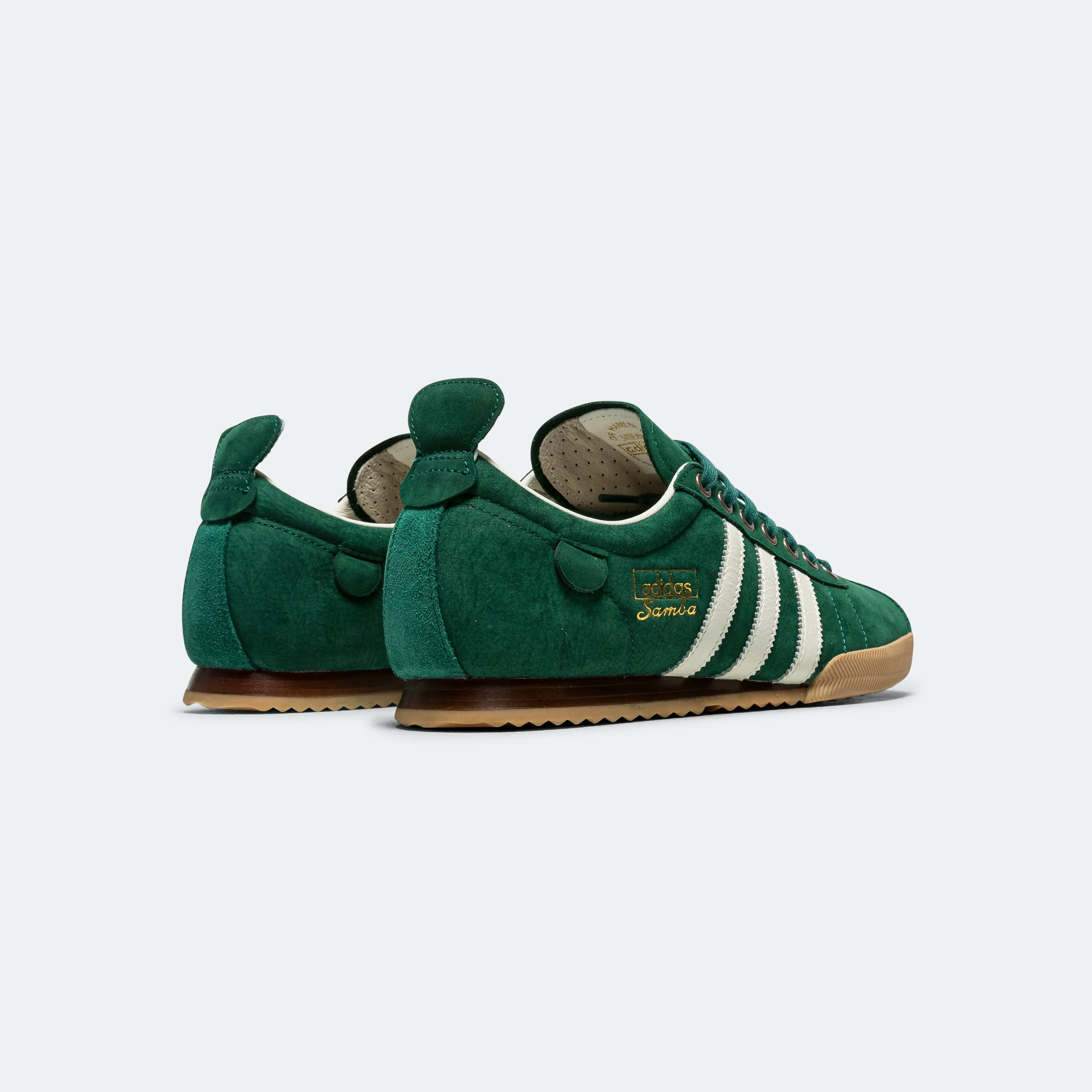Samba '62 - Core Green/Off White-Preloved Brown