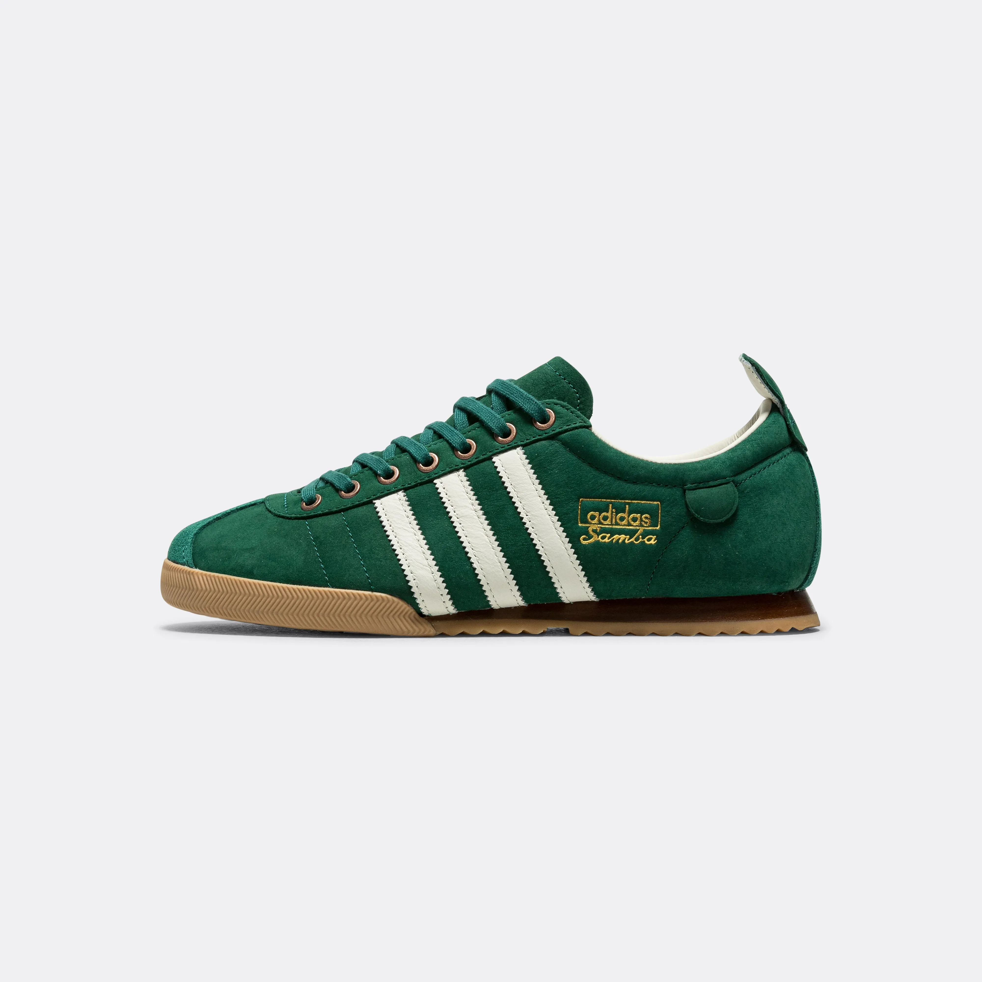 Samba '62 - Core Green/Off White-Preloved Brown