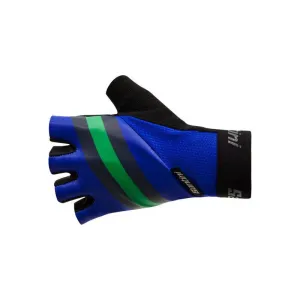 Santini Bengal Gel Unisex Cycling Gloves (Blue)