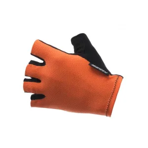 Santini Brisk Unisex Cycling Gloves (Flashy Orange)