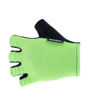 Santini Cubo Unisex Cycling Gloves (Green)