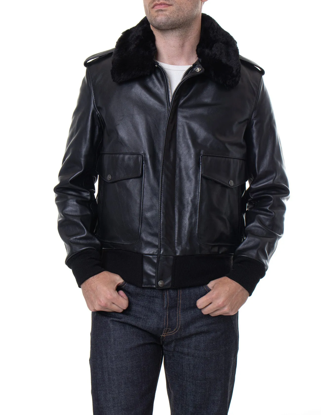 SCHOTT 184 MILITARY JACKET Silvermans