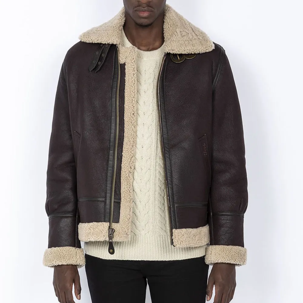SCHOTT B3 SHEEPSKIN JACKET Silvermans