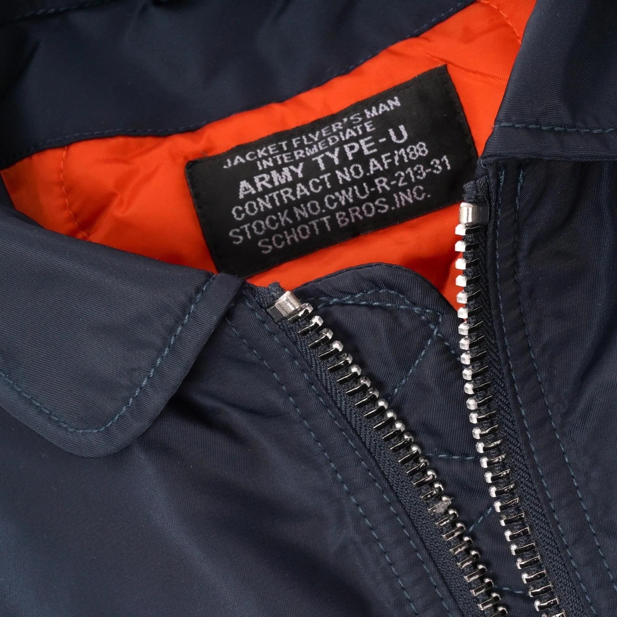 SCHOTT CWU 210 FLYING JACKET Silvermans