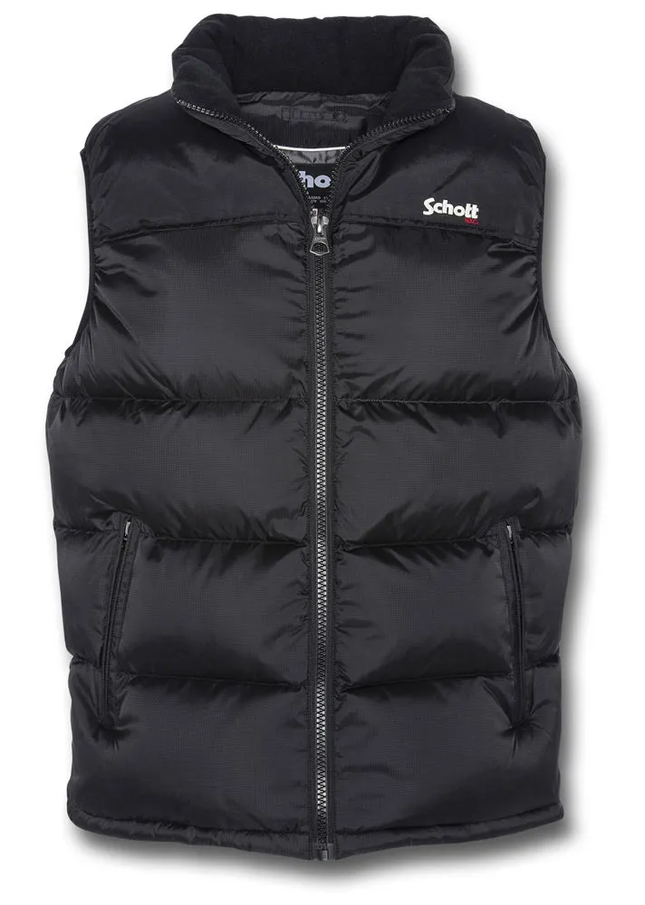 SCHOTT UTAHV SLEEVELESS PUFFER JACKET Silvermans