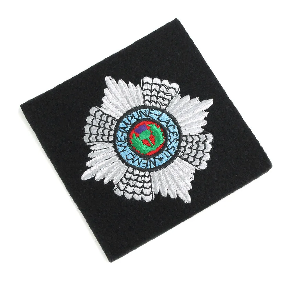 SCOTS GUARDS CLOTH BLAZER BADGE Silvermans