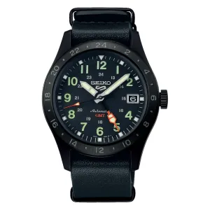 Seiko 5 Sports Field 'Deception' Mechanical GMT Mens Watch SSK025K1