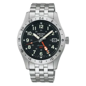 Seiko 5 Sports Field 'Deploy' Mechanical GMT Mens Watch SSK023K1