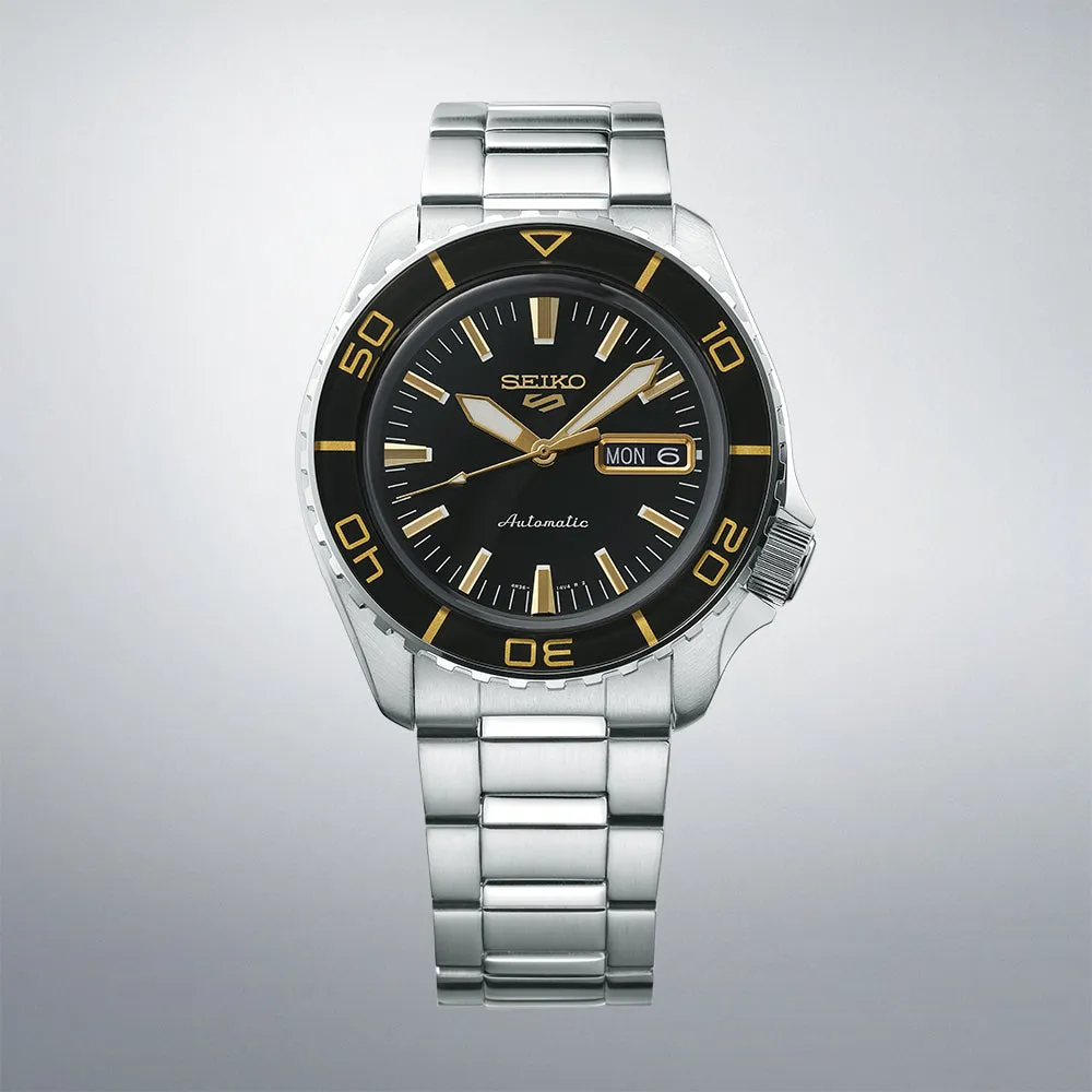 Seiko 5 Sports SNZH5 Redesign Blacktone Redux Mens Watch SRPK99K1