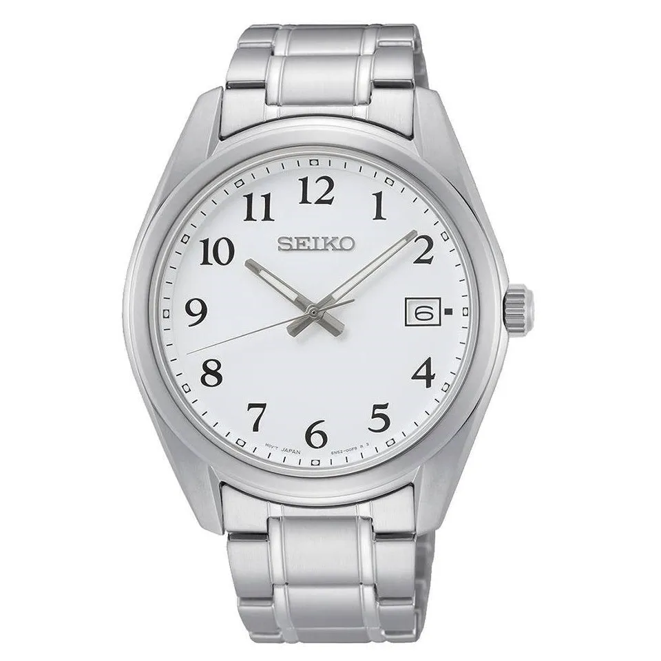 Seiko Classic Stainless Steel Mens Watch SUR459P1
