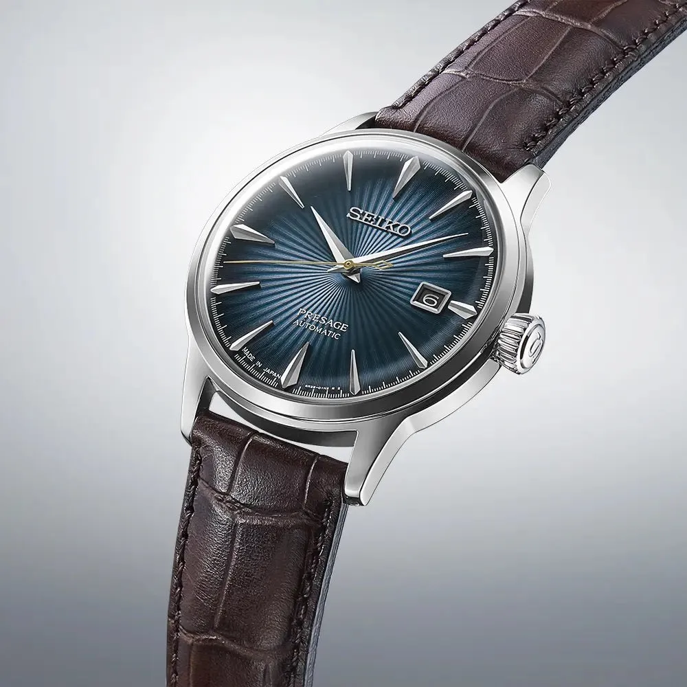 Seiko Presage Cocktail Time 'Midnight Blue Moon' Watch SRPK15J1