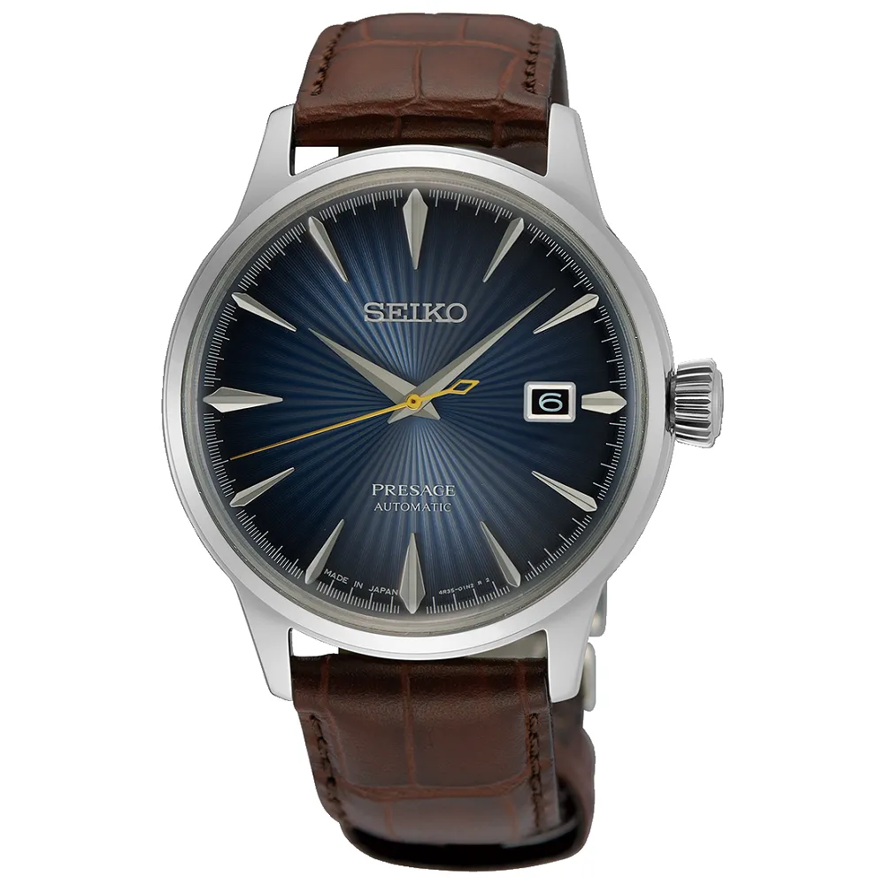 Seiko Presage Cocktail Time 'Midnight Blue Moon' Watch SRPK15J1
