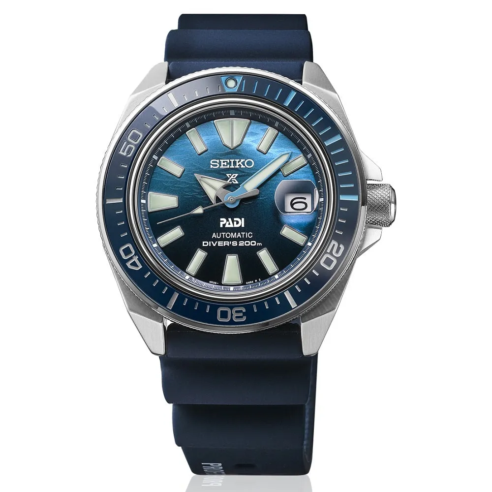 Seiko Prospex Great Blue Samurai Scuba PADI Special Edition Watch SRPJ93K1