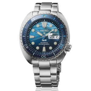 Seiko Prospex Great Blue Turtle Scuba PADI Special Edition Watch SRPK01K1