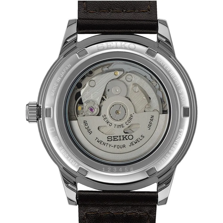 Seiko Watch Presage Fume Style 60's Road Trip GMT Automatic SSK013J1