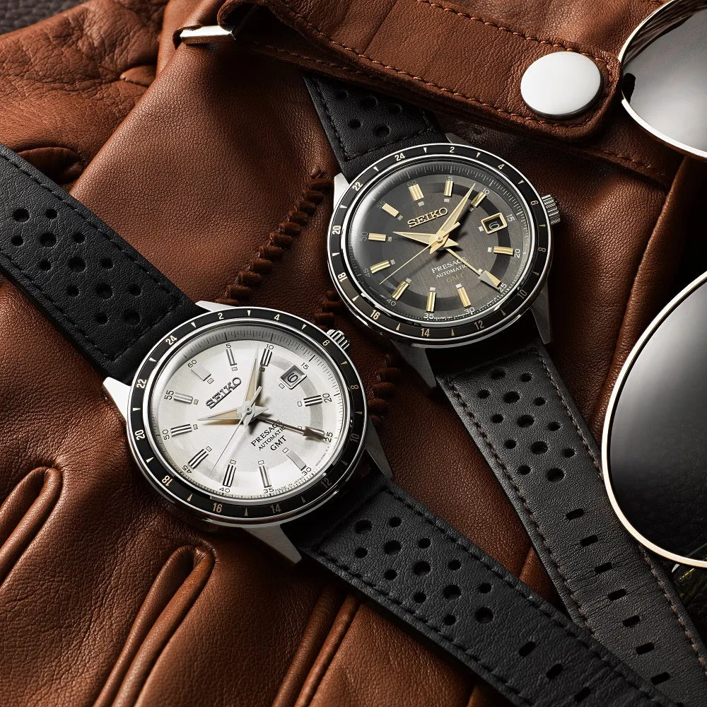 Seiko Watch Presage Fume Style 60's Road Trip GMT Automatic SSK013J1