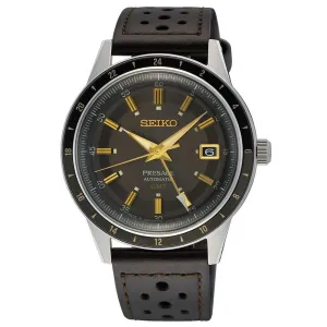Seiko Watch Presage Fume Style 60's Road Trip GMT Automatic SSK013J1