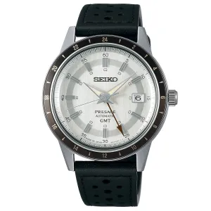Seiko Watch Presage Stone Style 60's Road Trip GMT Automatic SSK011J1