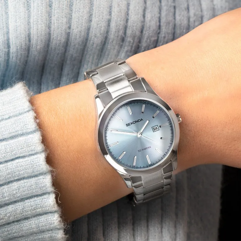 Sekonda Blue Dial Ladies Watch 40404