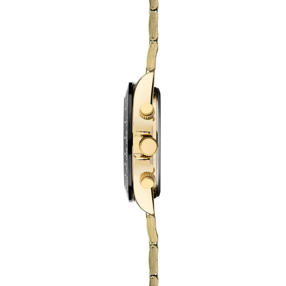 Sekonda Circuit Chronograph Men’s Gold Plated Watch 30203