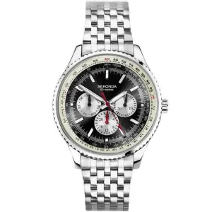 Sekonda Maverick Pilot Aviator Mens Bracelet Watch 30037