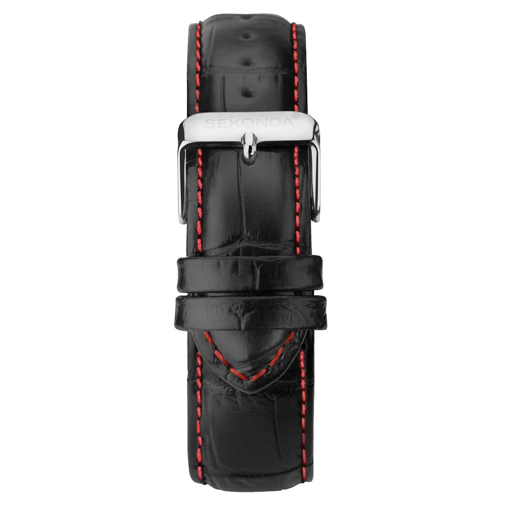 Sekonda Maverick Pilot Aviator Mens Strap Watch 30035