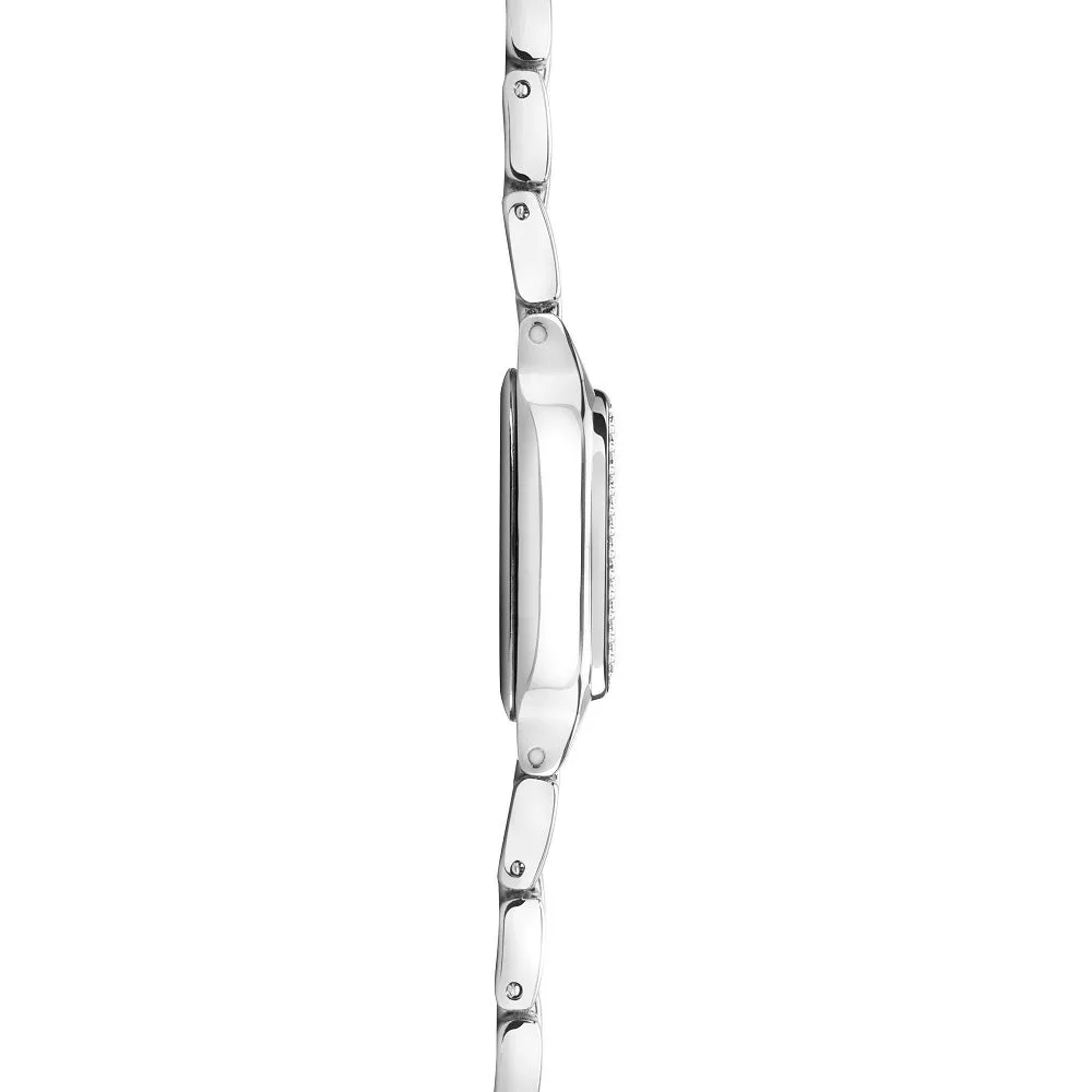 Sekonda Monica Crystal Bezel Ladies Watch Silver Colour Bracelet 40655